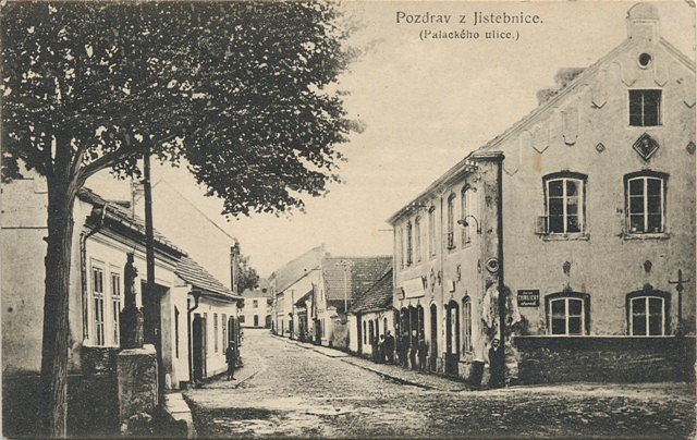 Jistebnice, Palackého ulice, 1898